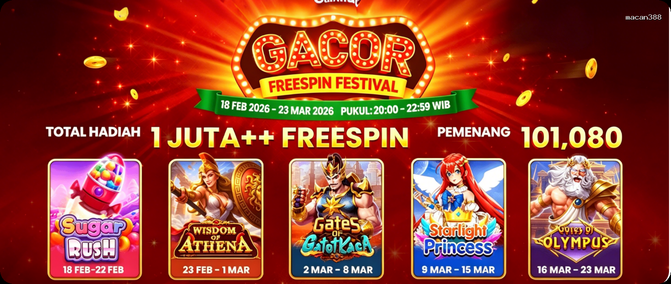 Login macan388 Sekarang Bonus Melimpah